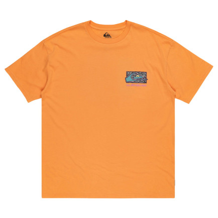 Quiksilver Spin Cycle Erkek Turuncu Tişört Quiksilver Spin Cycle Erkek Turuncu Tişört