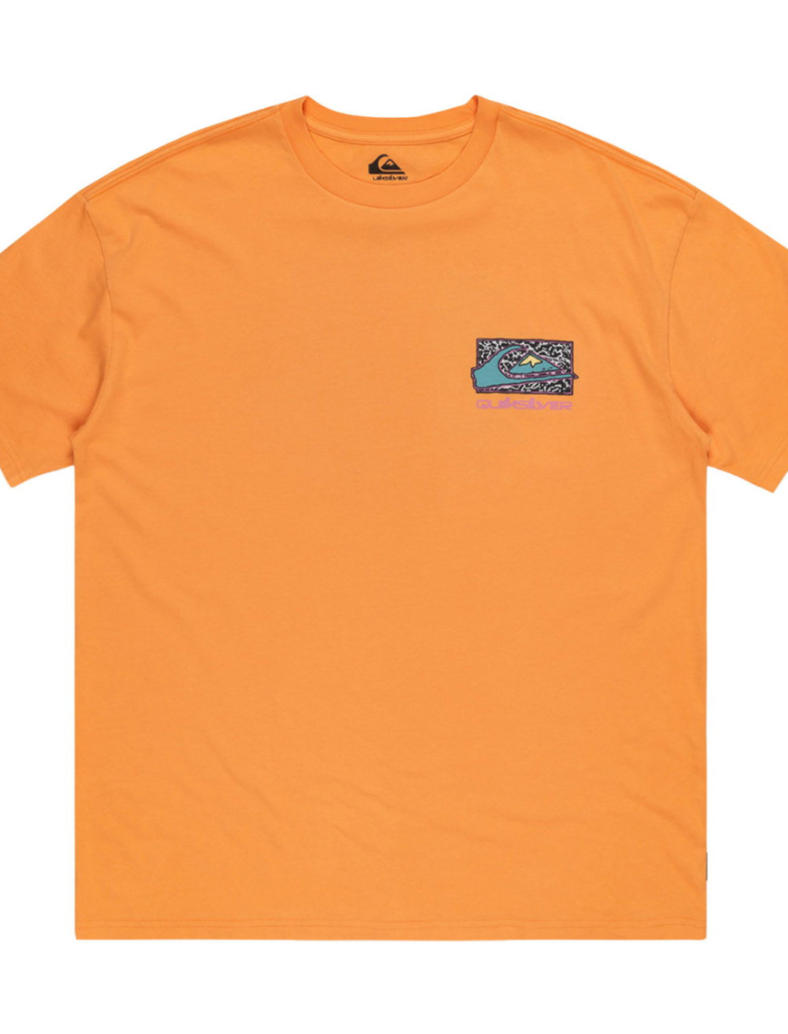 Quiksilver Spin Cycle Erkek Turuncu Tişört Quiksilver Spin Cycle Erkek Turuncu Tişört