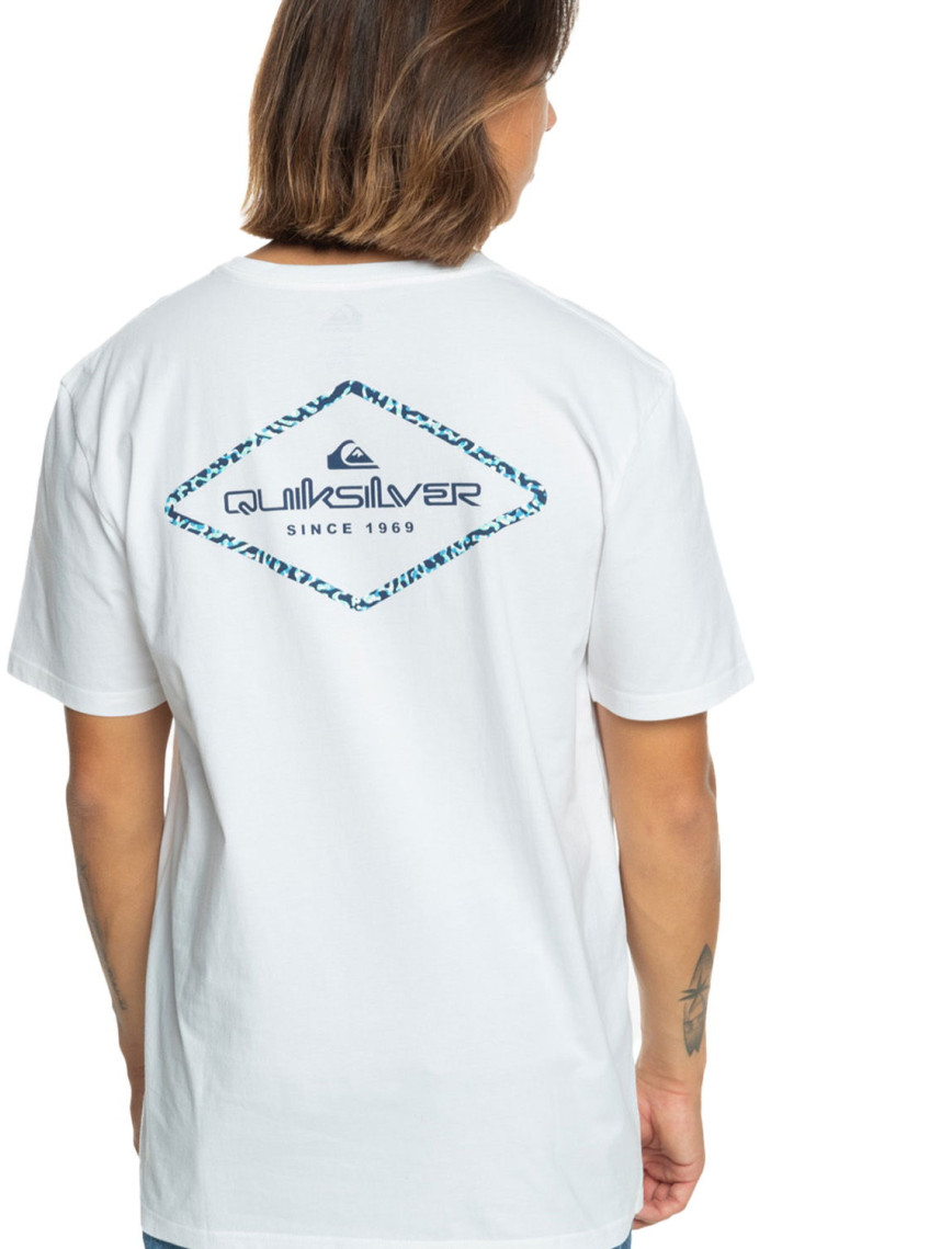 Quiksilver Omni Lock Erkek Beyaz Tişört Quiksilver Omni Lock Erkek Beyaz Tişört