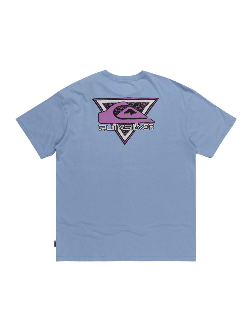 Quiksilver Take Us Back Logo Erkek Mavi Tişört Quiksilver Take Us Back Logo Erkek Mavi Tişört
