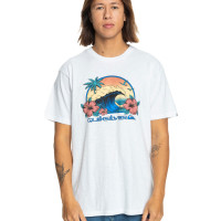 Quiksilver Riding Today Erkek Beyaz Tişört Quiksilver Riding Today Erkek Beyaz Tişört