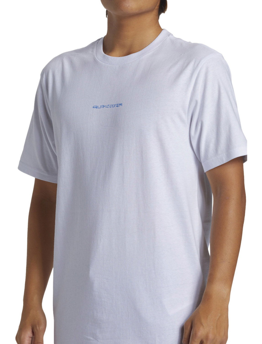 Quiksilver Surf Safari Moe Erkek Beyaz Tişört Quiksilver Surf Safari Moe Erkek Beyaz Tişört