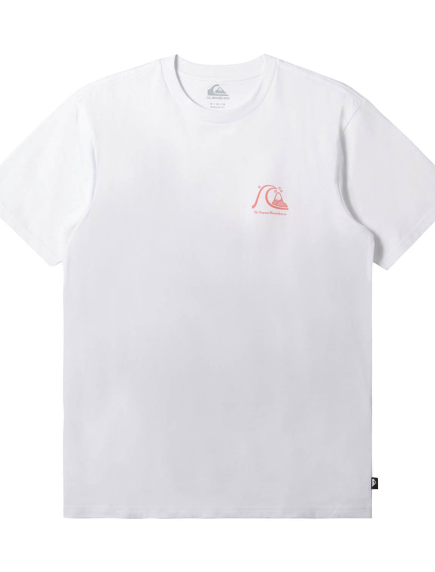 Quiksilver The Original Boardshort Mor Erkek Beyaz Tişört