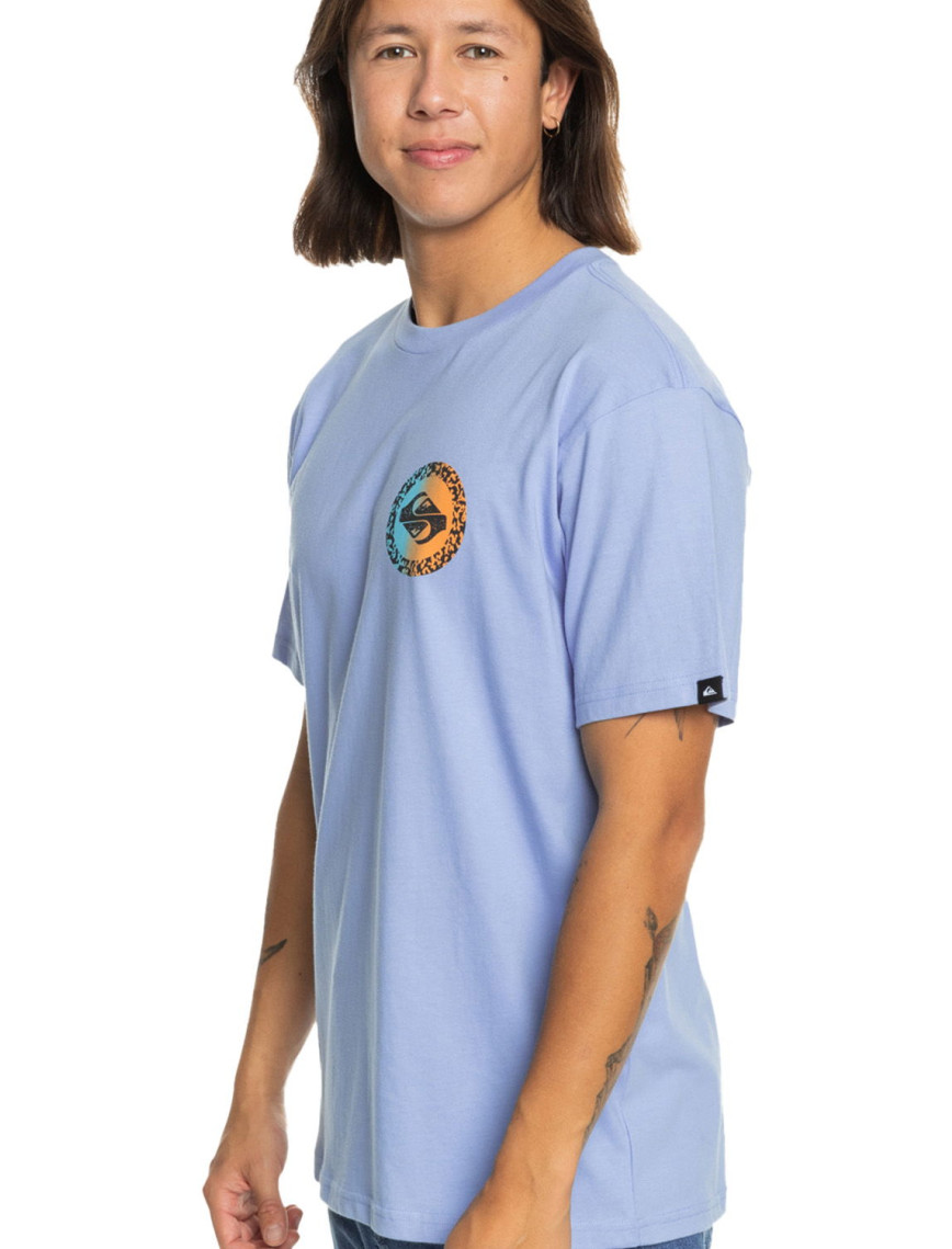 Quiksilver Long Fade Erkek Mavi Tişört Quiksilver Long Fade Erkek Mavi Tişört