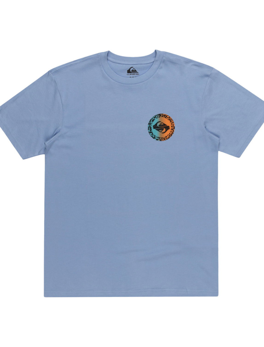 Quiksilver Long Fade Erkek Mavi Tişört Quiksilver Long Fade Erkek Mavi Tişört