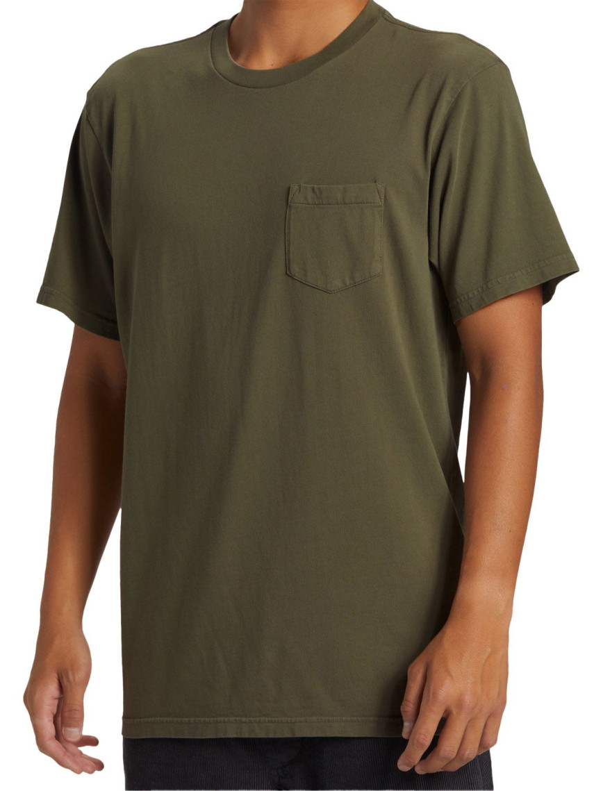 Quiksilver Salt Water Pkt Swp Erkek Yeşil Tişört