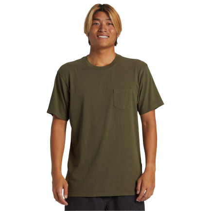 Quiksilver Salt Water Pkt Swp Erkek Yeşil Tişört Quiksilver Salt Water Pkt Swp Erkek Yeşil Tişört