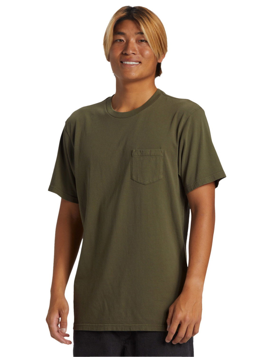 Quiksilver Salt Water Pkt Swp Erkek Yeşil Tişört