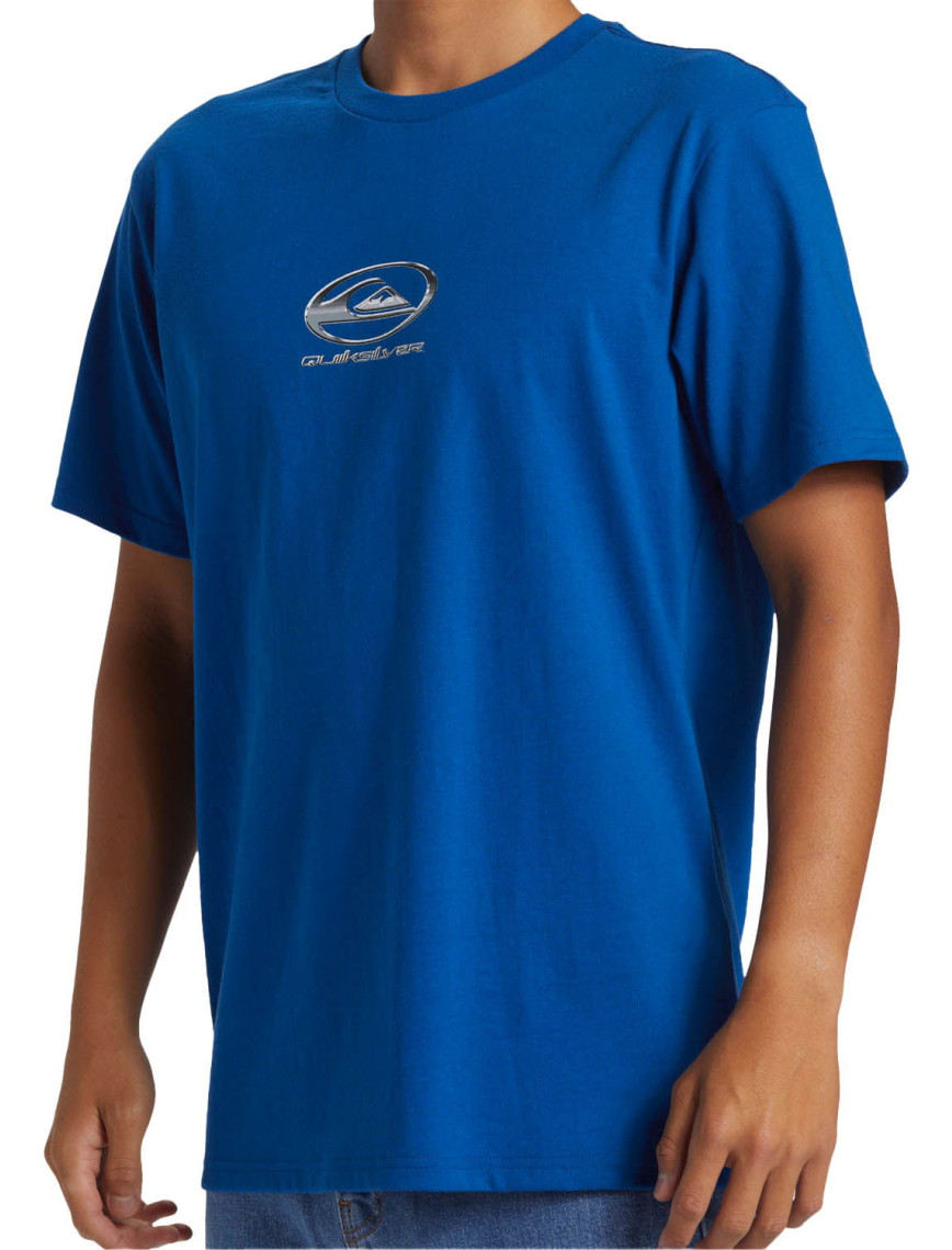 Quiksilver Chrome Logo Stn Erkek Siyah Tişört Quiksilver Chrome Logo Stn Erkek Siyah Tişört