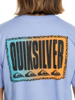 Quiksilver Long Fade Erkek Mavi Tişört Quiksilver Long Fade Erkek Mavi Tişört