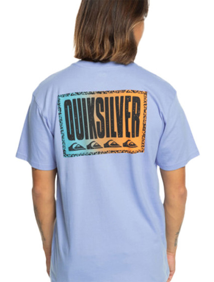 Quiksilver Long Fade Erkek Mavi Tişört Quiksilver Long Fade Erkek Mavi Tişört