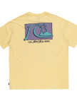 Quiksilver Take Us Back Bubble Erkek Sarı Tişört Quiksilver Take Us Back Bubble Erkek Sarı Tişört
