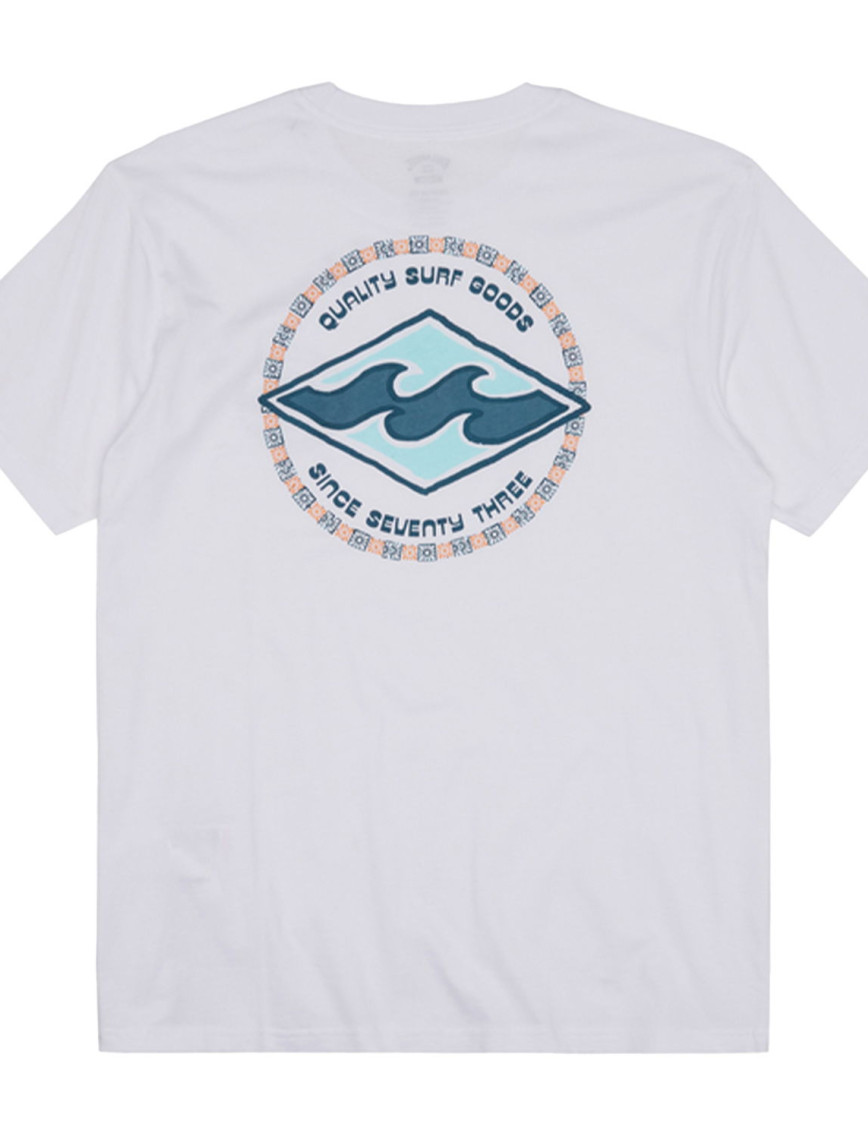 Billabong Rotor Diamond Tees Erkek Beyaz Tişört Billabong Rotor Diamond Tees Erkek Beyaz Tişört