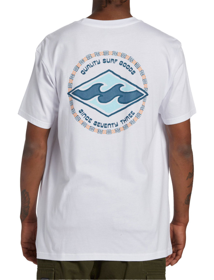 Billabong Rotor Diamond Tees Erkek Beyaz Tişört Billabong Rotor Diamond Tees Erkek Beyaz Tişört