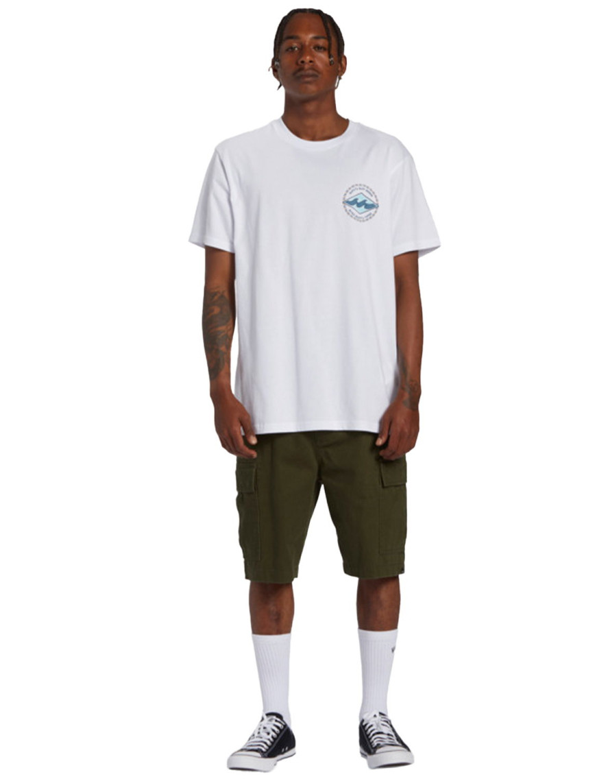 Billabong Rotor Diamond Tees Erkek Beyaz Tişört Billabong Rotor Diamond Tees Erkek Beyaz Tişört