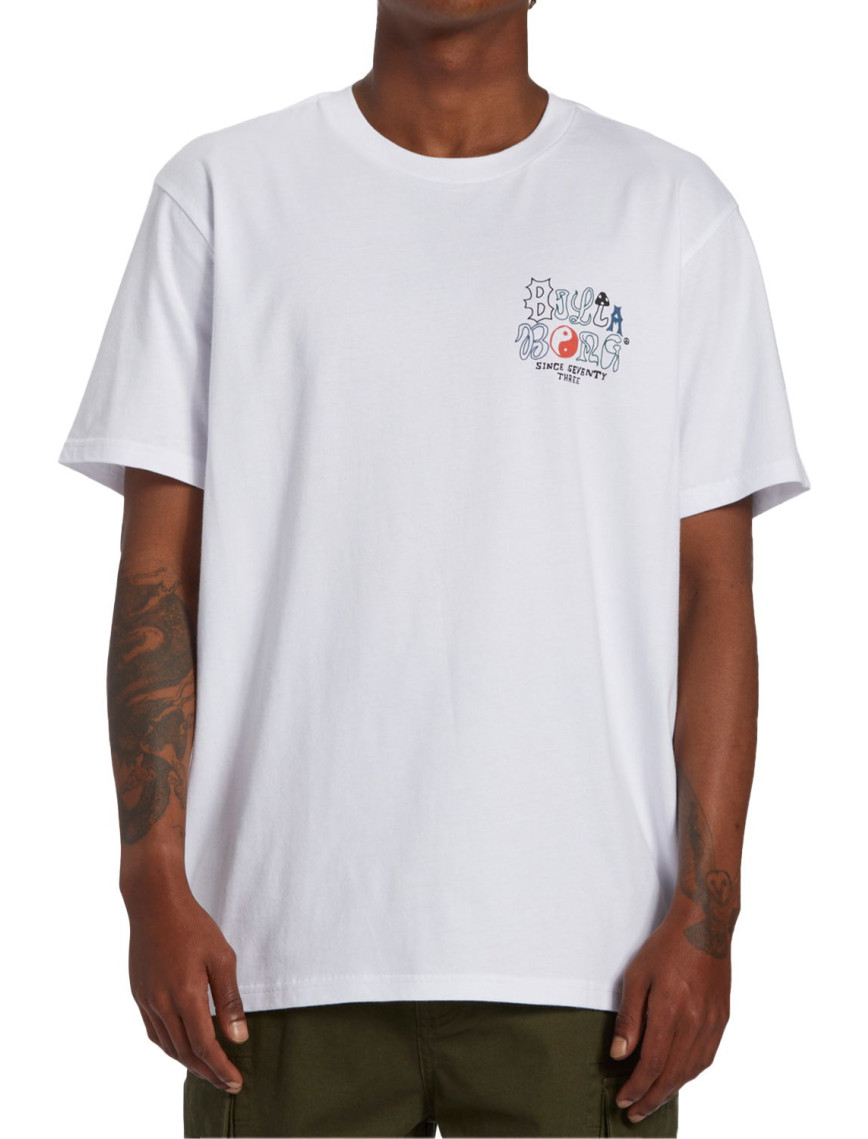 Billabong Worded Tees Erkek Beyaz Tişört Billabong Worded Tees Erkek Beyaz Tişört