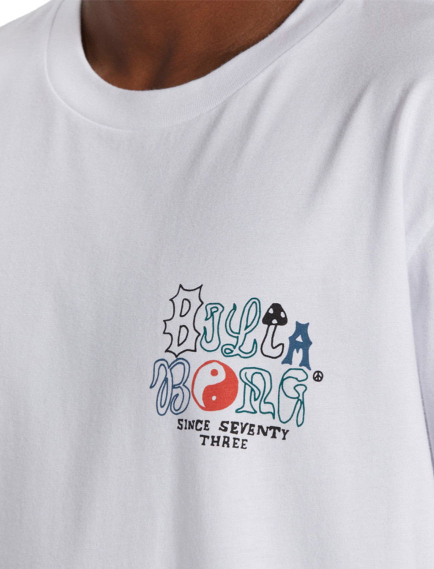 Billabong Worded Tees Erkek Beyaz Tişört Billabong Worded Tees Erkek Beyaz Tişört