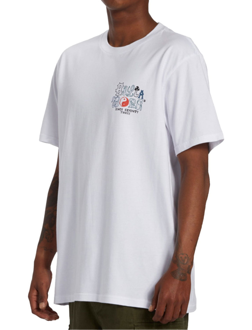 Billabong Worded Tees Erkek Beyaz Tişört Billabong Worded Tees Erkek Beyaz Tişört