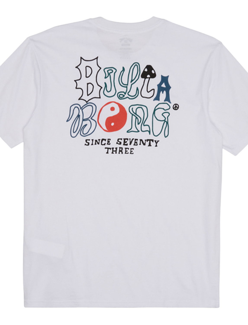 Billabong Worded Tees Erkek Beyaz Tişört Billabong Worded Tees Erkek Beyaz Tişört