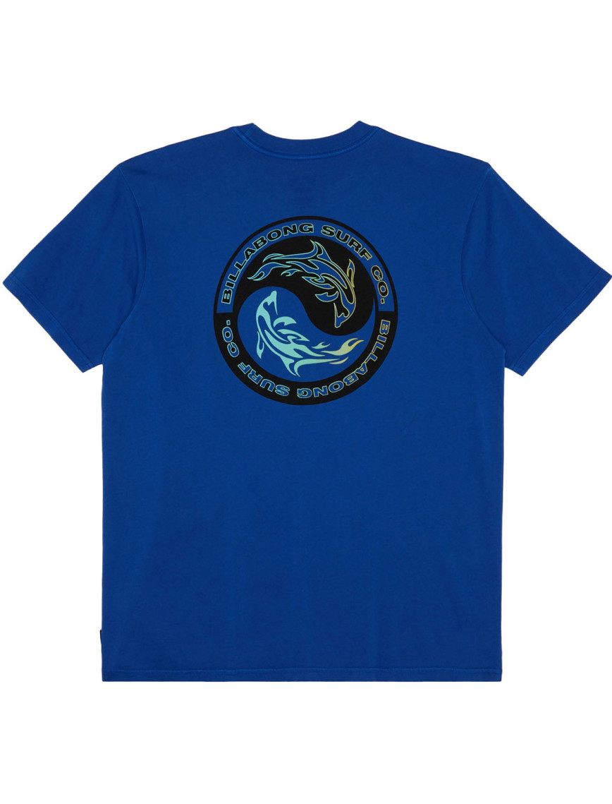 Billabong Connection Tees Erkek Mavi Tişört