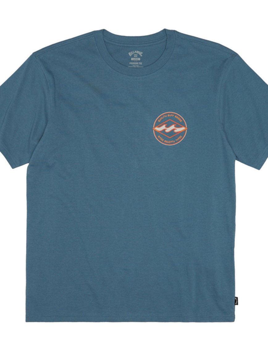 Billabong Rotor Diamond Tees Erkek Mavi Tişört Billabong Rotor Diamond Tees Erkek Mavi Tişört