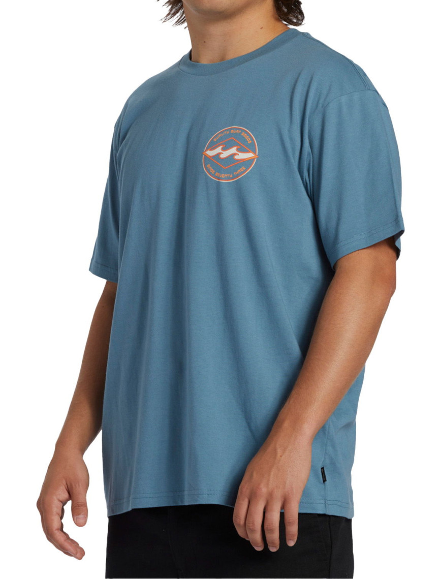 Billabong Rotor Diamond Tees Erkek Mavi Tişört Billabong Rotor Diamond Tees Erkek Mavi Tişört