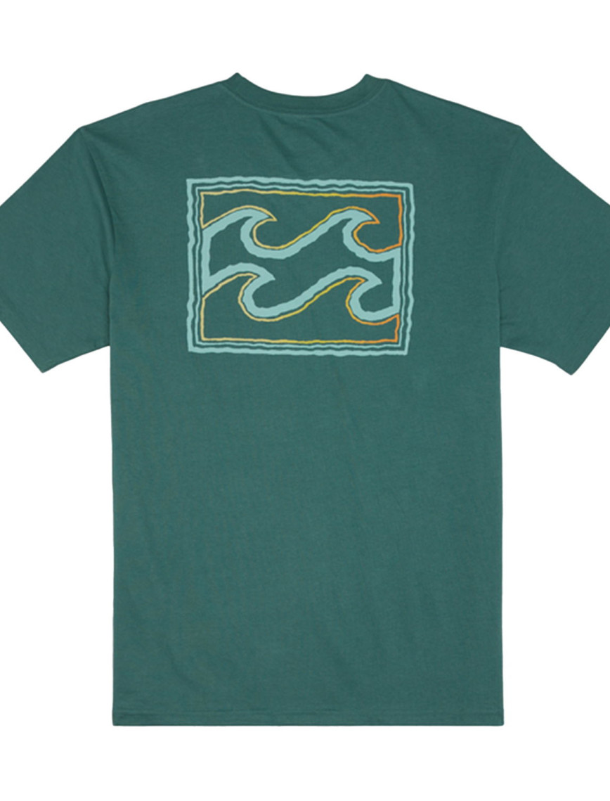 Billabong Crayon Wave Tees Erkek Yeşil Tişört Billabong Crayon Wave Tees Erkek Yeşil Tişört