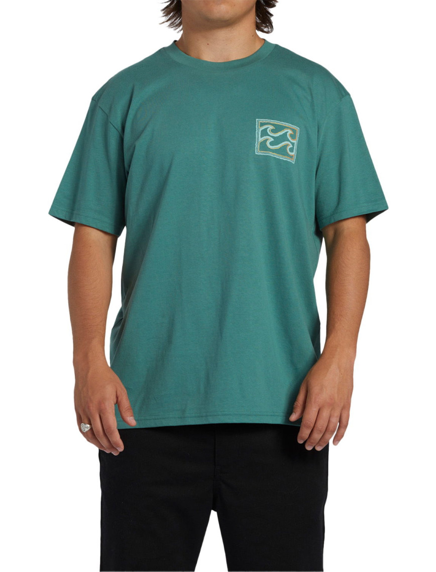 Billabong Crayon Wave Tees Erkek Yeşil Tişört Billabong Crayon Wave Tees Erkek Yeşil Tişört
