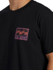 Billabong Crayon Wave Tees Erkek Siyah Tişört Billabong Crayon Wave Tees Erkek Siyah Tişört