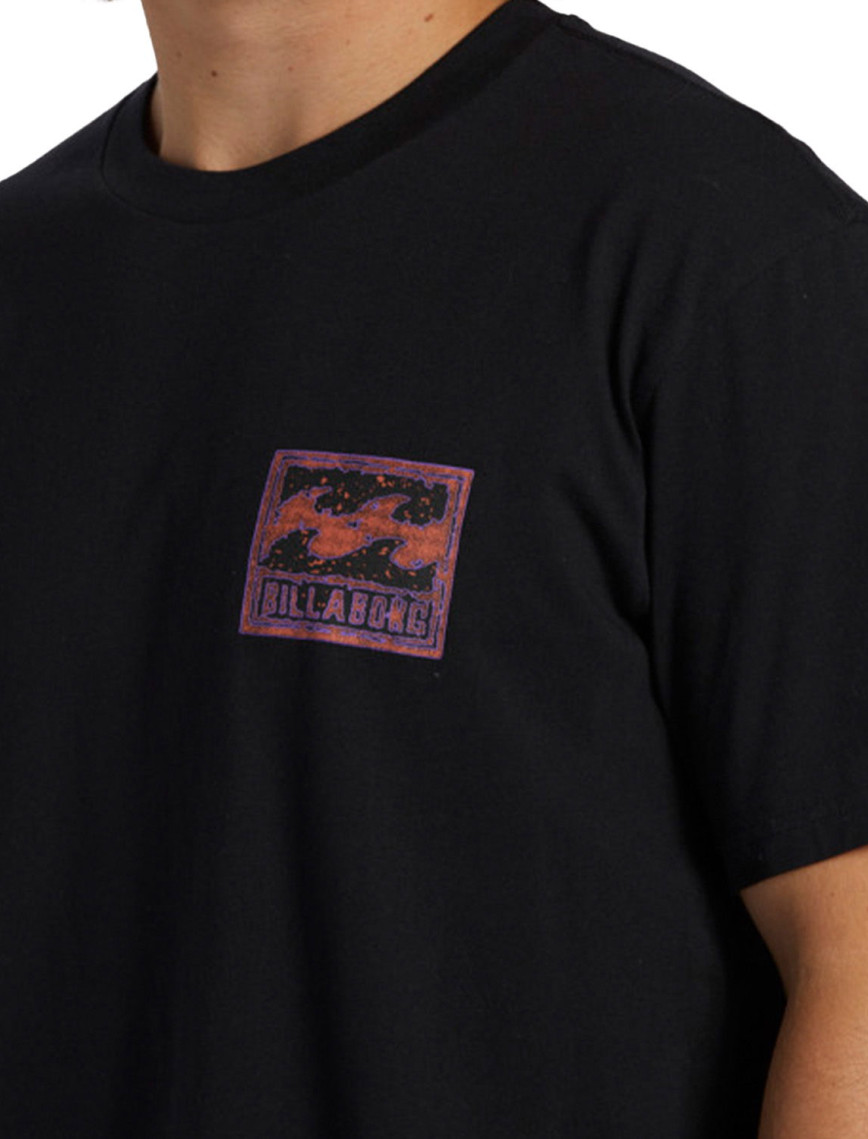 Billabong Crayon Wave Tees Erkek Siyah Tişört Billabong Crayon Wave Tees Erkek Siyah Tişört