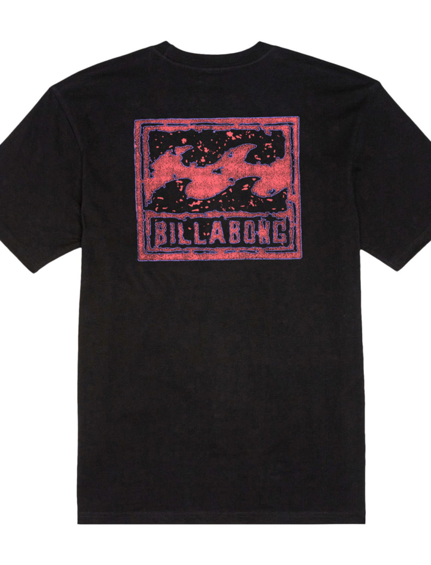 Billabong Crayon Wave Tees Erkek Siyah Tişört Billabong Crayon Wave Tees Erkek Siyah Tişört