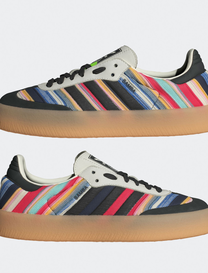 adidas Sambae x Ksenia Schnaider Unisex Renkli Sneaker adidas Sambae x Ksenia Schnaider Unisex Renkli Sneaker