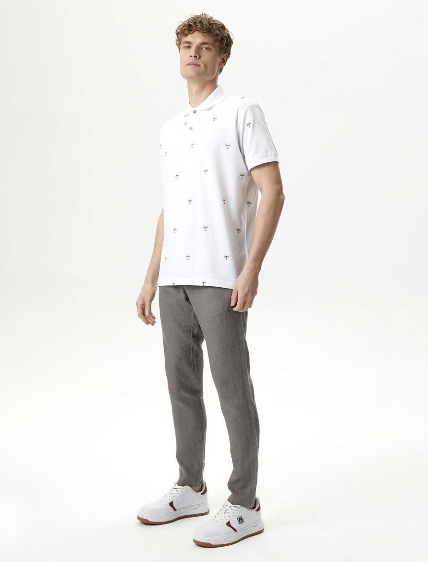 Nautica Erkek Lacivert Keten Pantolon Nautica Erkek Lacivert Keten Pantolon