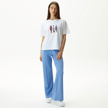 Nautica Kadın Mavi Standart Fit Eşofman Altı Nautica Kadın Mavi Standart Fit Eşofman Altı