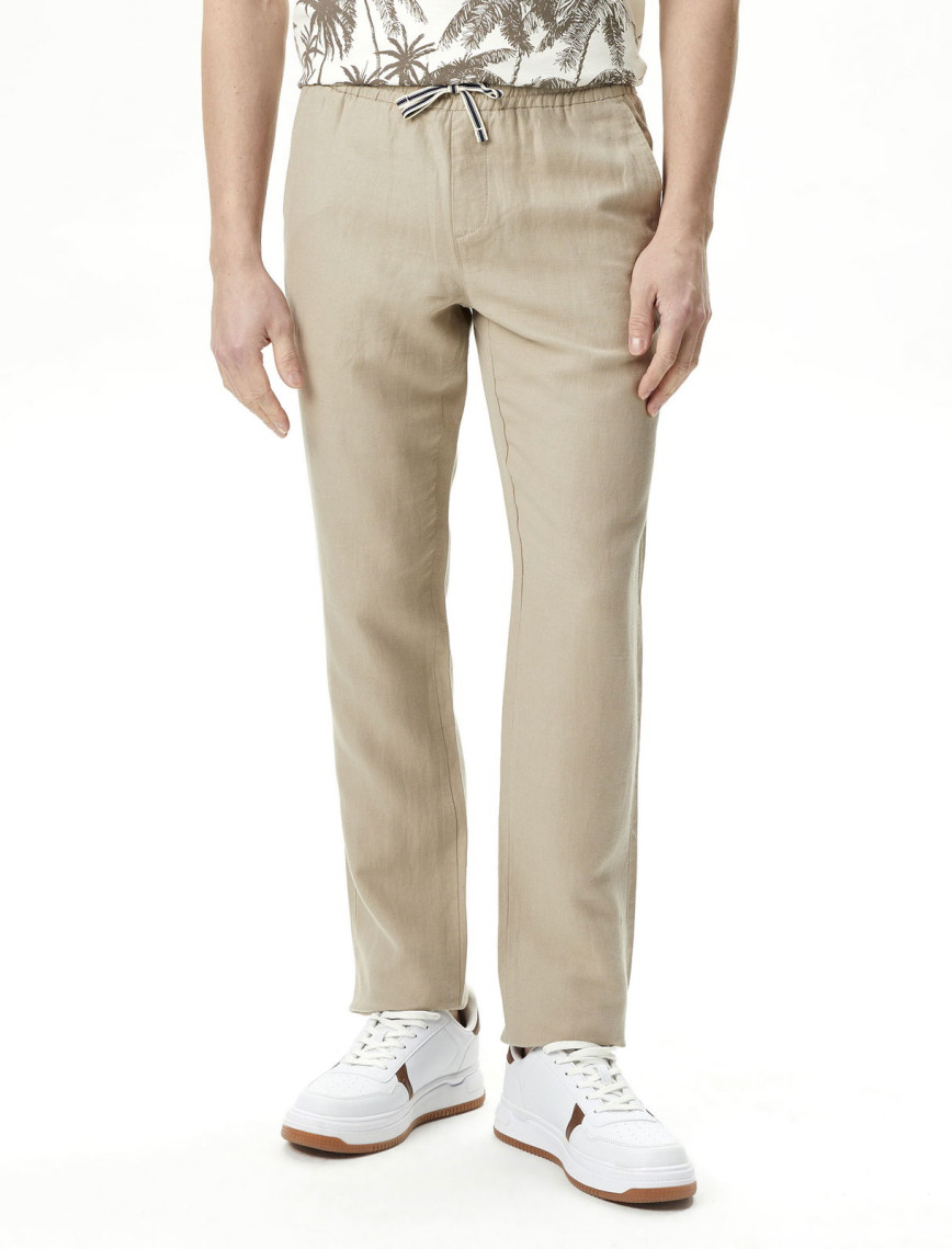 Nautica Erkek Bej Classic Fit Pantolon Nautica Erkek Bej Classic Fit Pantolon