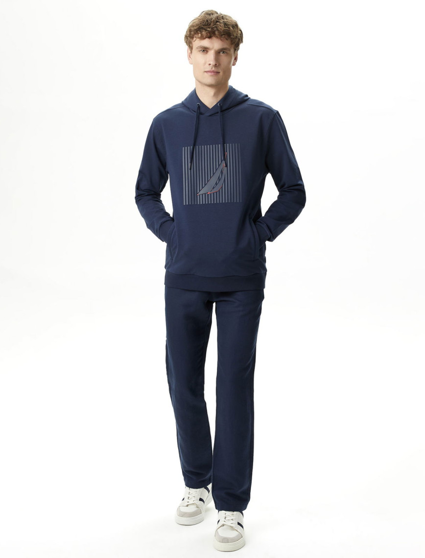 Nautica Erkek Lacivert Standart Fit Sweatshirt Nautica Erkek Lacivert Standart Fit Sweatshirt