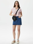 Lacoste Kadın Denim Mavi Etek Lacoste Kadın Denim Mavi Etek