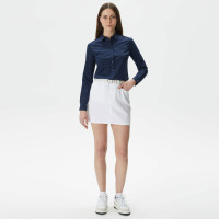 Lacoste Kadın Regular Fit Beyaz Etek