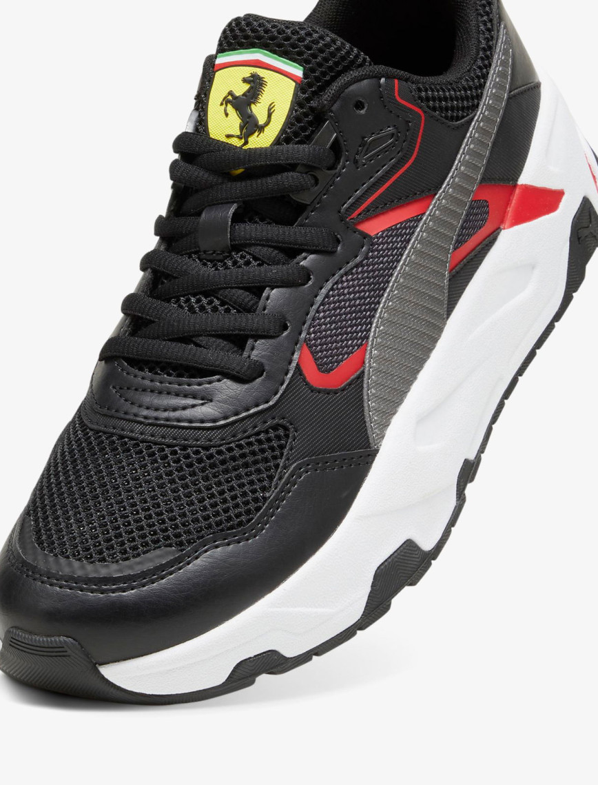 Puma Ferrari Trinity Erkek Siyah Günlük Spor Ayakkabı Puma Ferrari Trinity Erkek Siyah Günlük Spor Ayakkabı