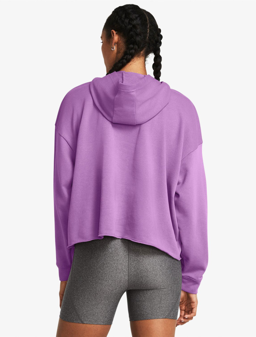 Under Armour Rival Terry Kadın Mor Günlük Sweatshirt Under Armour Rival Terry Kadın Mor Günlük Sweatshirt