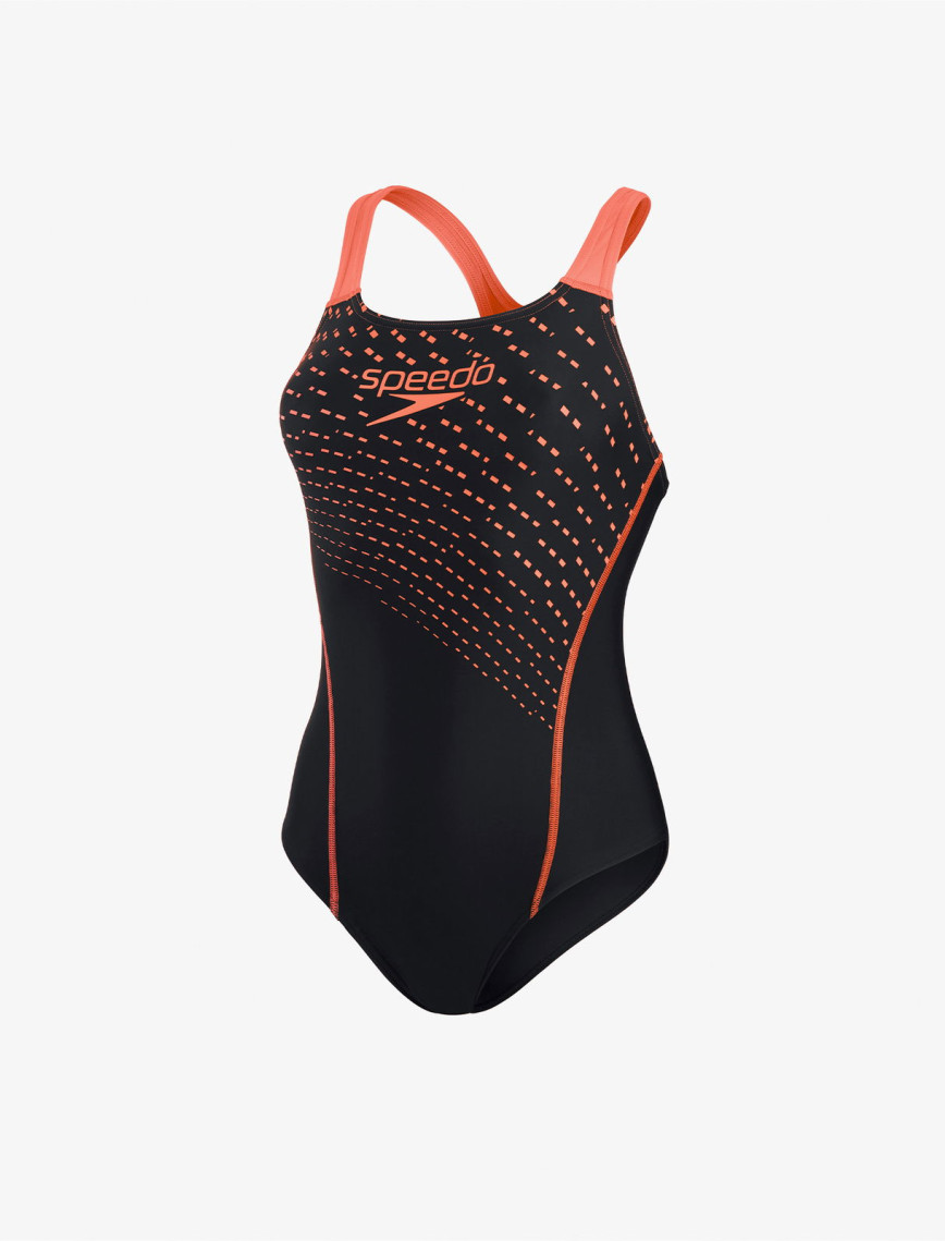 Speedo Medley Logo Kadın Siyah Yüzücü Mayosu Speedo Medley Logo Kadın Siyah Yüzücü Mayosu