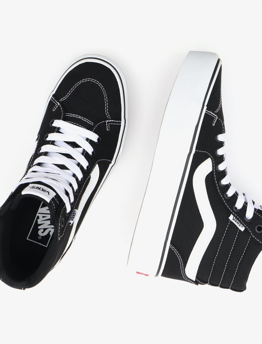 Vans Filmore Hi Platform Kadın Siyah Sneaker Vans Filmore Hi Platform Kadın Siyah Sneaker