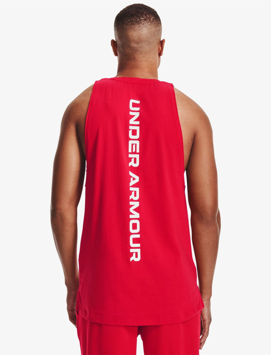 Under Armour Baseline Cotton Erkek Kırmızı Antrenman Atleti Under Armour Baseline Cotton Erkek Kırmızı Antrenman Atleti