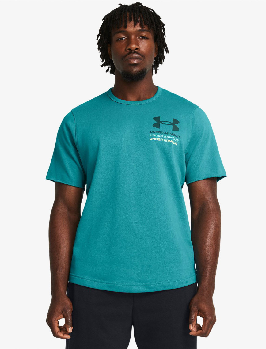 Under Armour Rival Terry Erkek Bej Günlük Antrenman T-Shirt