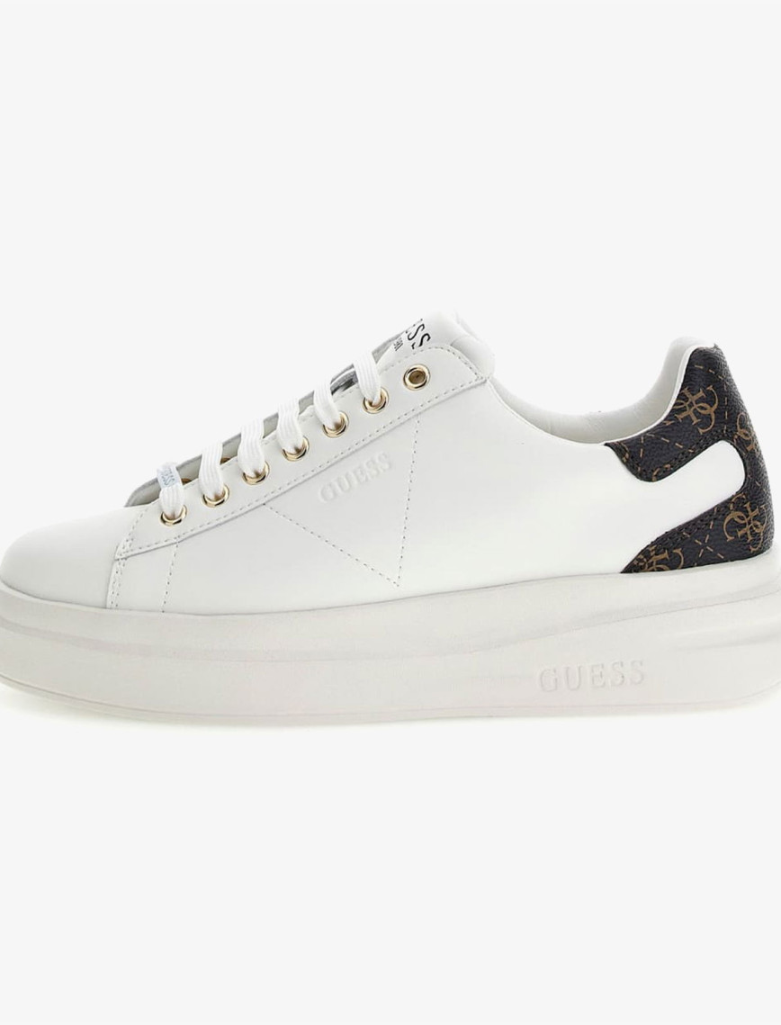 Guess Elbina Logo Kadın Beyaz Sneaker Guess Elbina Logo Kadın Beyaz Sneaker