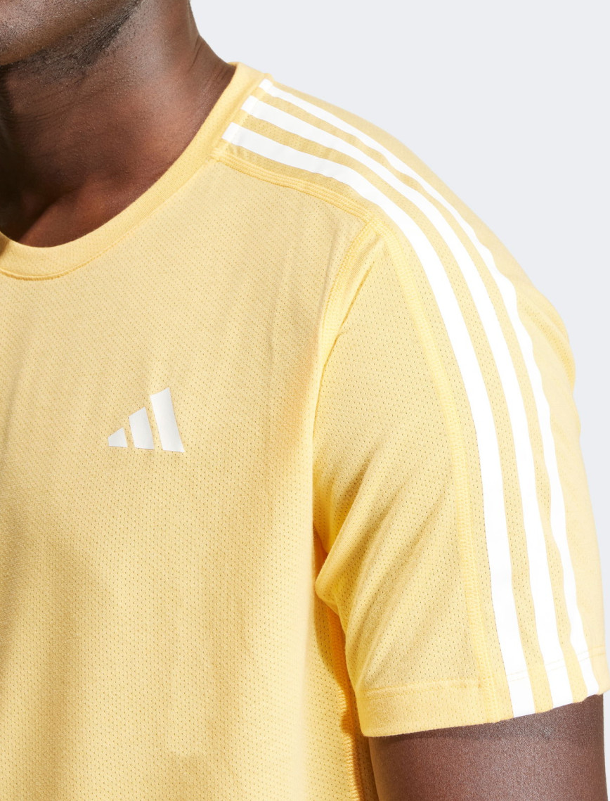 adidas Otr E 3S Tee Erkek Sarı Koşu T-Shirt adidas Otr E 3S Tee Erkek Sarı Koşu T-Shirt