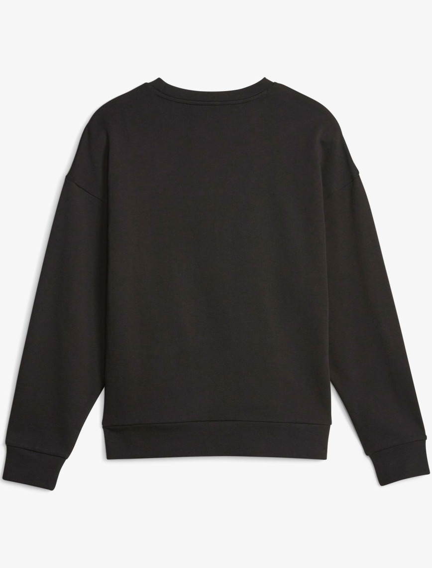 Puma Better Essentıals Crew Kadın Siyah Sweatshirt Puma Better Essentıals Crew Kadın Siyah Sweatshirt