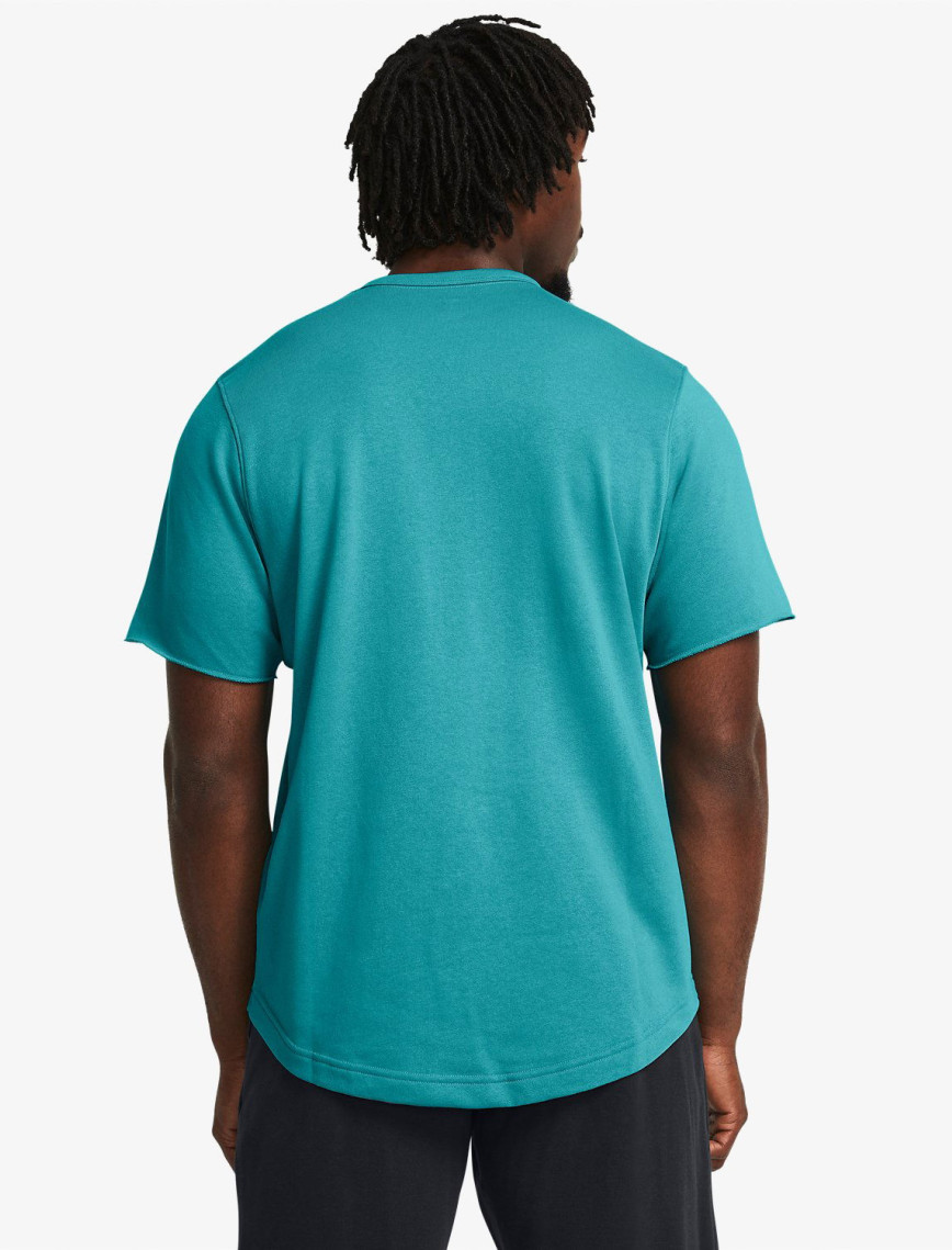 Under Armour Rival Terry Erkek Yeşil Günlük Antrenman T-Shirt