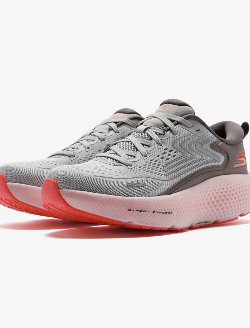 Skechers Go Run Max Road 6 Erkek Gri Koşu Ayakkabısı Skechers Go Run Max Road 6 Erkek Gri Koşu Ayakkabısı