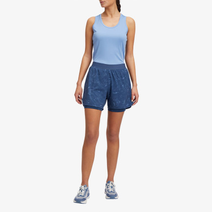 Energetics 2in1 Kadın Mavi Koşu Şortu Energetics 2in1 Kadın Mavi Koşu Şortu